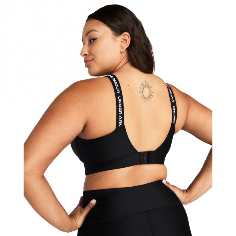 Biustonosz treningowy Under Armour UA Infinity Mid 2.0 Bra - czarny
