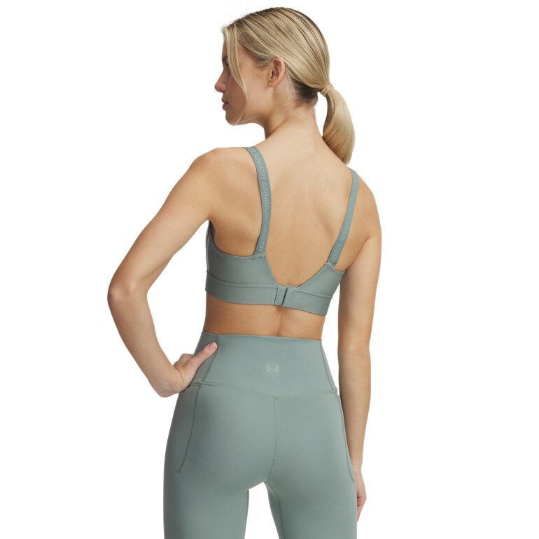 Biustonosz treningowy Under Armour UA Infinity Mid 2.0 Bra - zielony