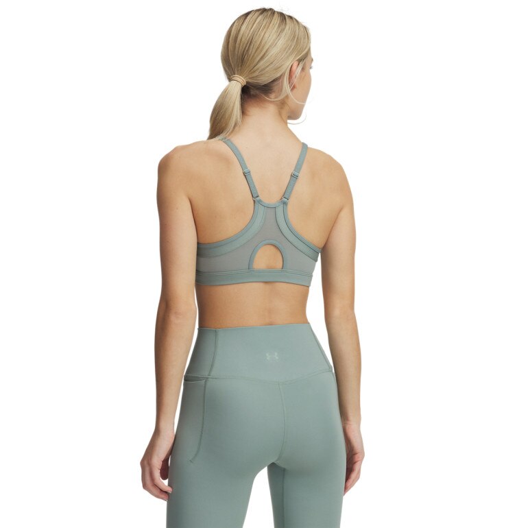 Biustonosz treningowy Under Armour UA Infinity Low 2.0 Bra - zielony