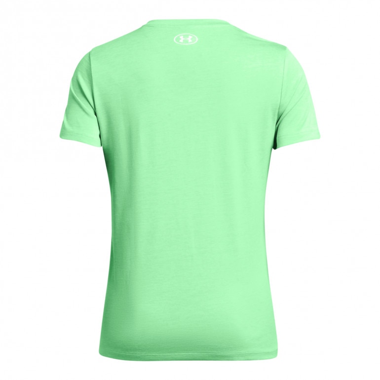 Damska koszulka treningowa Under Armour Tech SSV- Twist - zielona