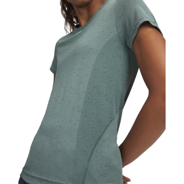 Damska koszulka treningowa Under Armour Vanish Seamless Loose Ss - zielona