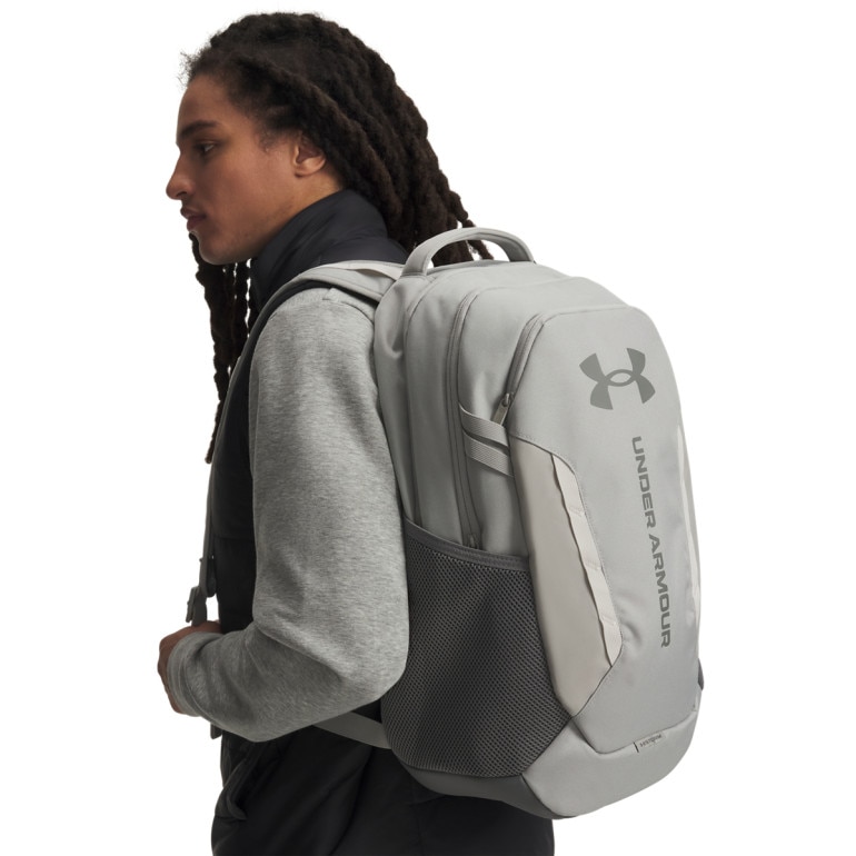 Plecak treningowy uniseks Under Armour UA Hustle 6.0 Backpack - szary