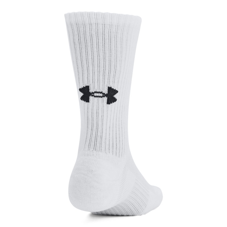 Skarpetki treningowe uniseks (3-pack) Under Armour UA Training Cotton - białe