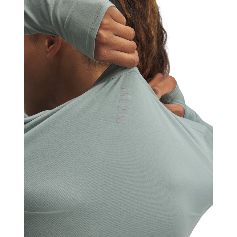 Damski longsleeve do biegania Under Armour UA Launch Pro - zielony