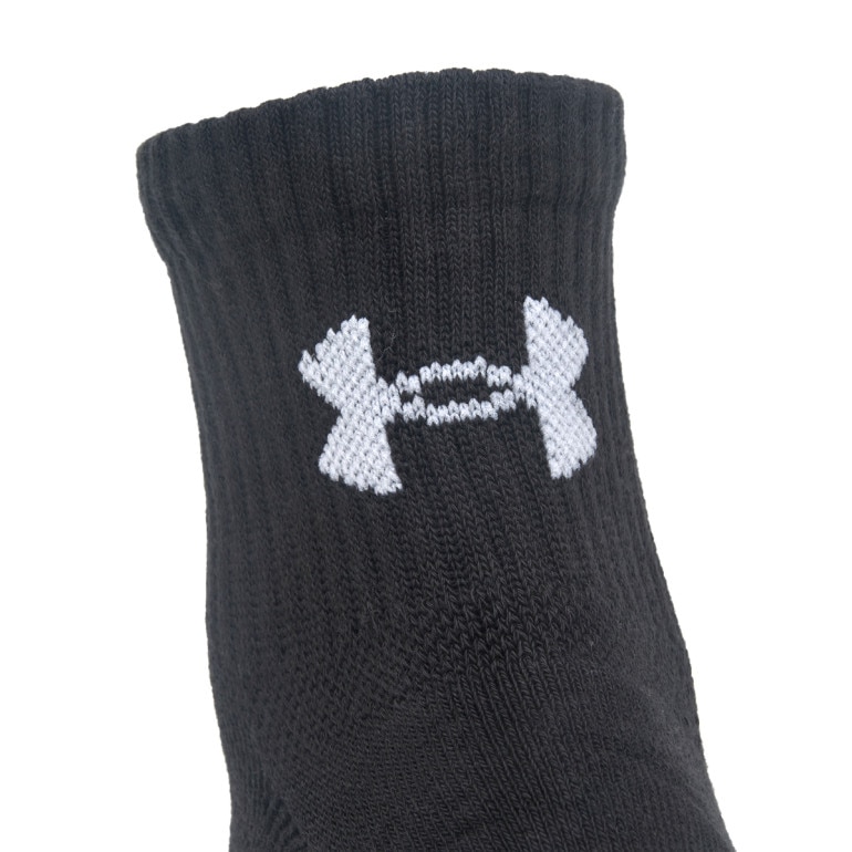 Skarpetki treningowe uniseks (3-pack) Under Armour UA Training - czarne