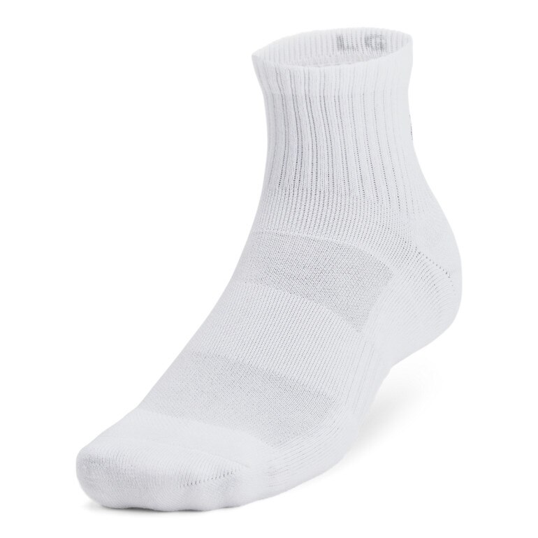 Skarpetki treningowe uniseks (3-pack) Under Armour UA Training - białe