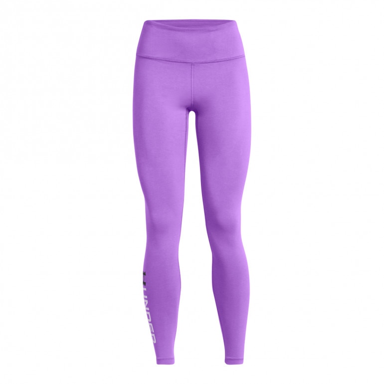 Damskie legginsy basic Under Armour Campus Graphic Legging - fioletowe