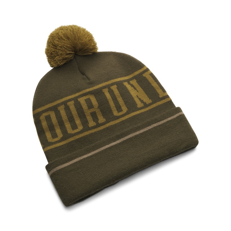 Męska czapka zimowa Under Armour M Halftime Pom Beanie - khaki