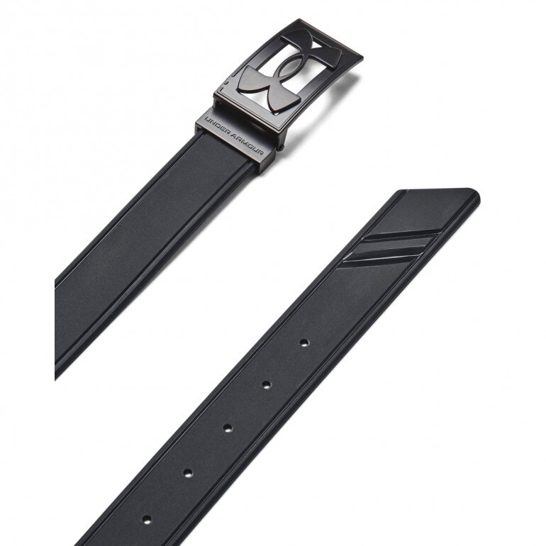 Męski pasek Under Armour M Driver Silicone Belt - czarny