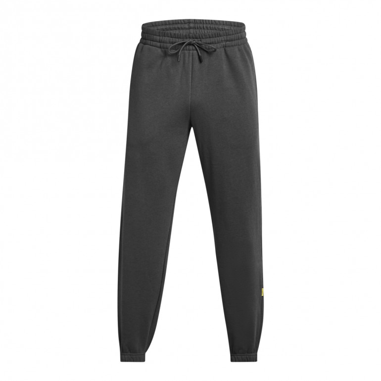 Męskie spodnie dresowe Under Armour UA Curry Jogger Splash - szare