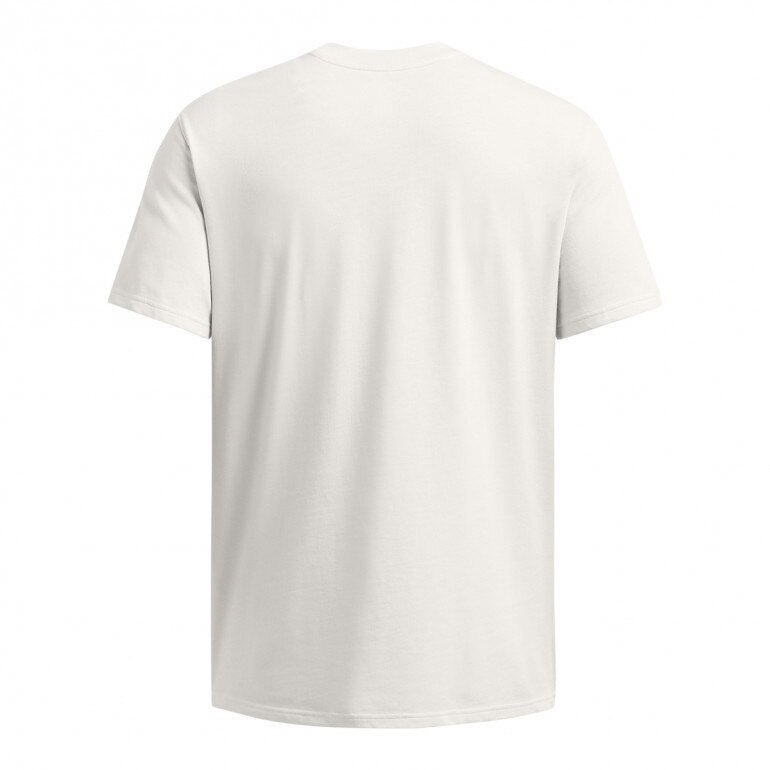 Męska koszulka do koszykówki Under Armour Curry Logo Heavyweight - biała