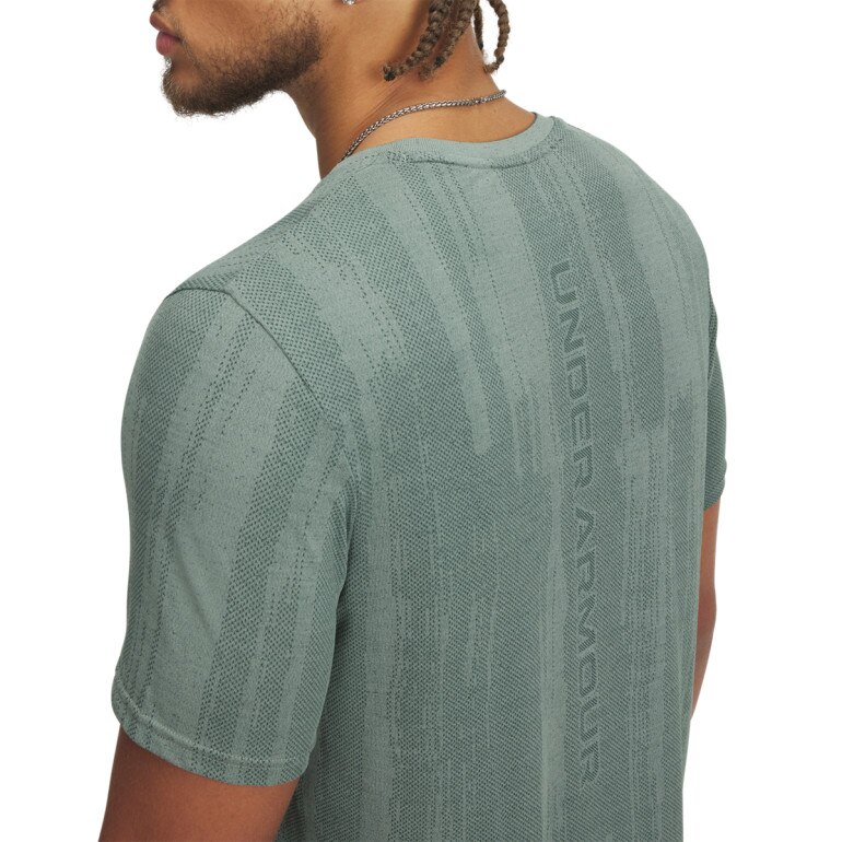 Męska koszulka treningowa Under Armour Vanish Seamless Novelty SS - zielona