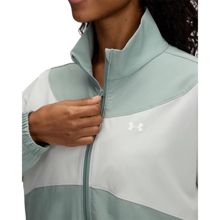 Damska kurtka treningowa Under Armour UA Rival Woven Jacket - zielona