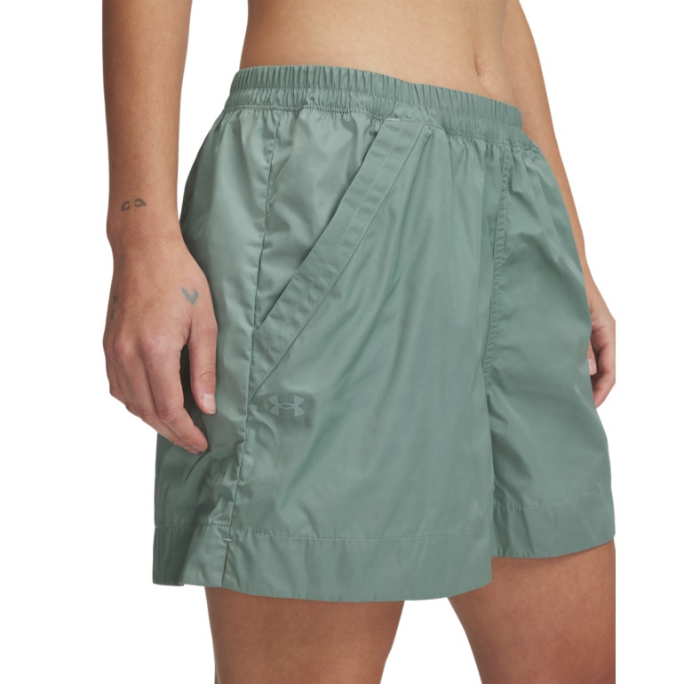 Damskie spodenki treningowe Under Armour UA Unstoppable Utility Short - zielone