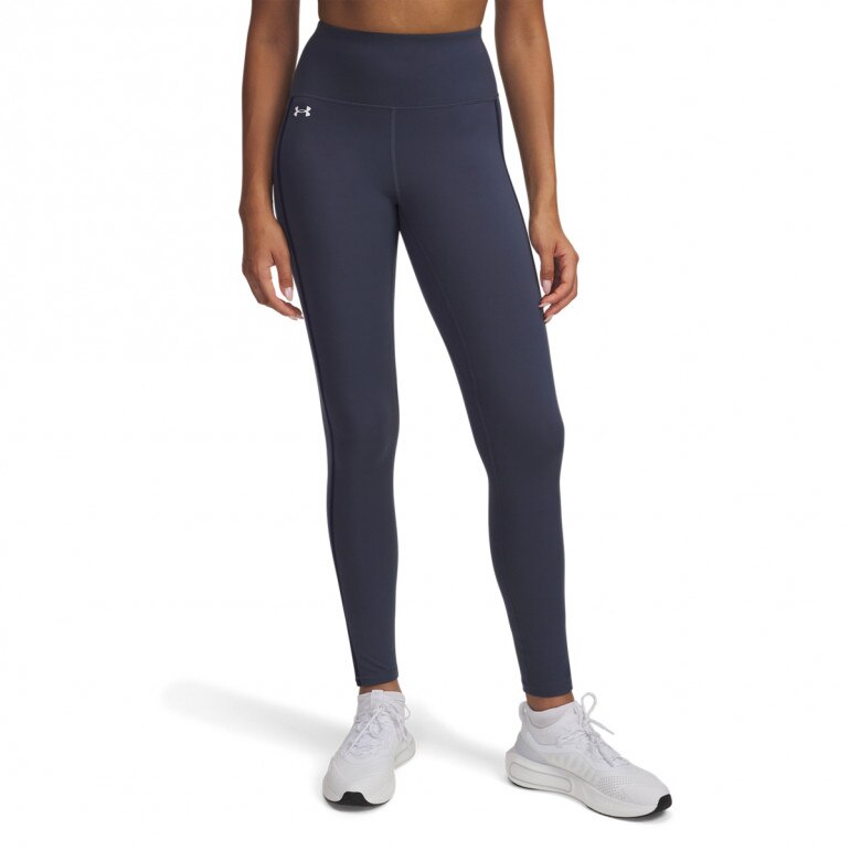 Damskie legginsy treningowe Under Armour Motion Piped Legging - szare
