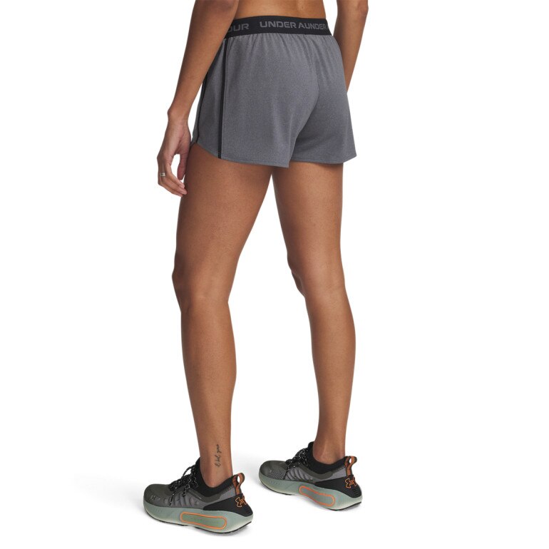 Damskie spodnie treningowe Under Armour Tech Play Up Shorts - szare