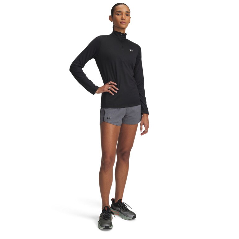 Damskie spodnie treningowe Under Armour Tech Play Up Shorts - szare
