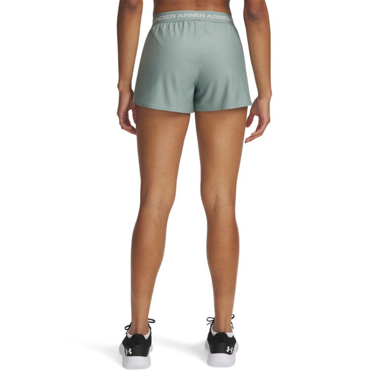 Damskie spodenki treningowe Under Armour Tech Play Up Shorts - zielone
