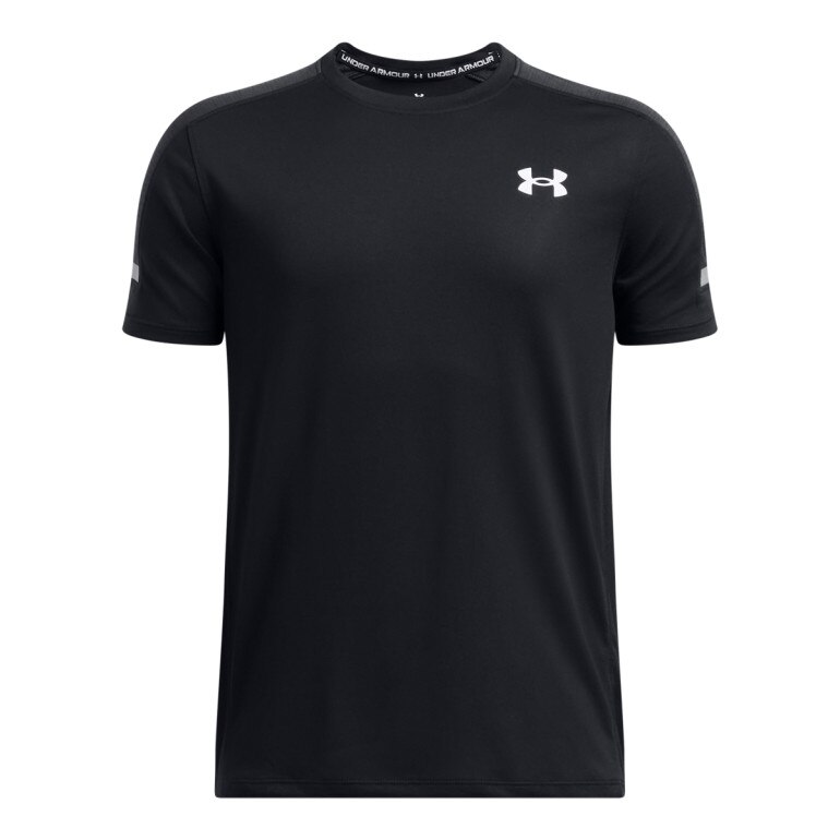 Chłopięca koszulka treningowa Under Armour UA Tech Utility SS - czarna