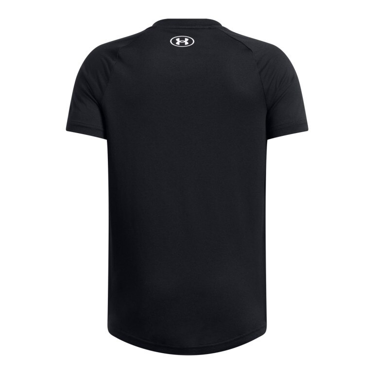 Chłopięca koszulka treningowa Under Armour UA Tech Graphic SS - czarna