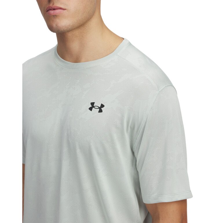 Męska koszulka treningowa Under Armour UA Tech Vent Jcqrd SS - zielona