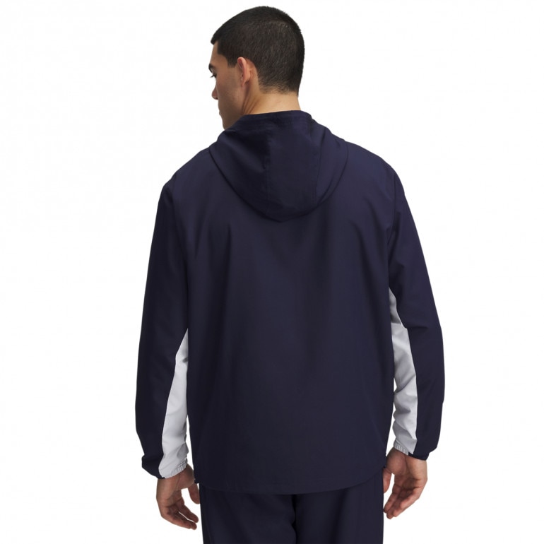 Męska kurtka wiatrówka Under Armour UA Rival Woven - granatowa