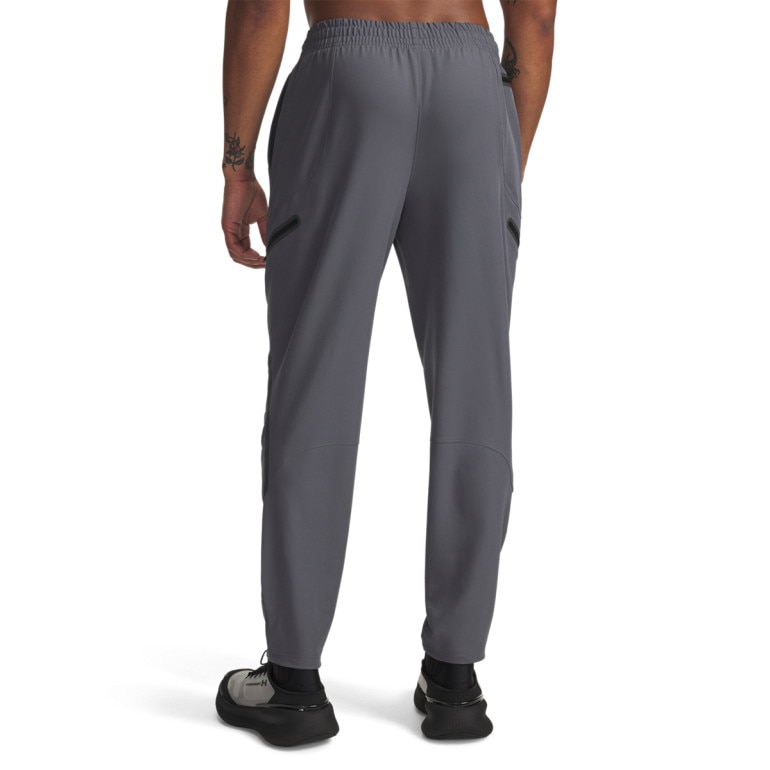 Męskie spodnie treningowe cargo UA Unstoppable Cargo Pant - szare