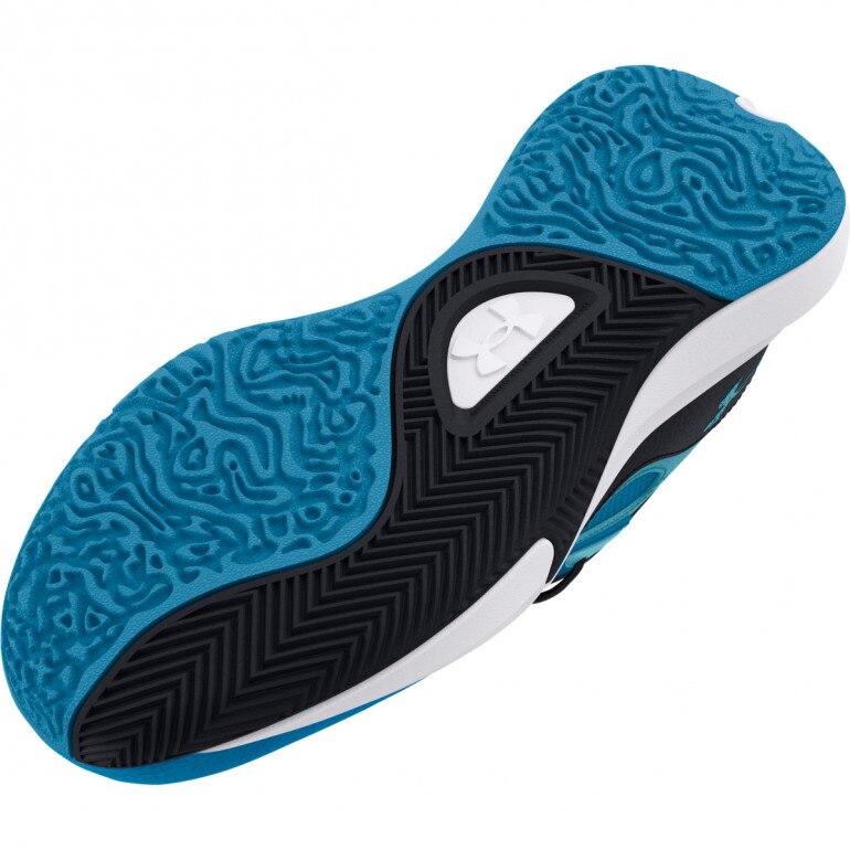 Buty do koszykówki uniseks Under Armour UA Lockdown 6 - niebieskie