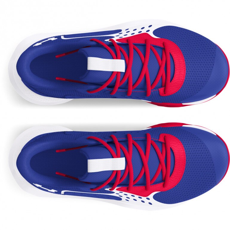 Dziecięce buty do koszykówki Under Armour UA GS JET '23 - niebieskie