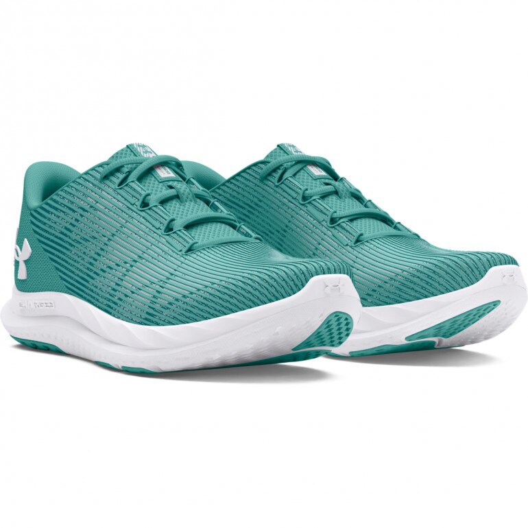 Damskie buty do biegania Under Armour UA Charged Speed Swift - turkusowe