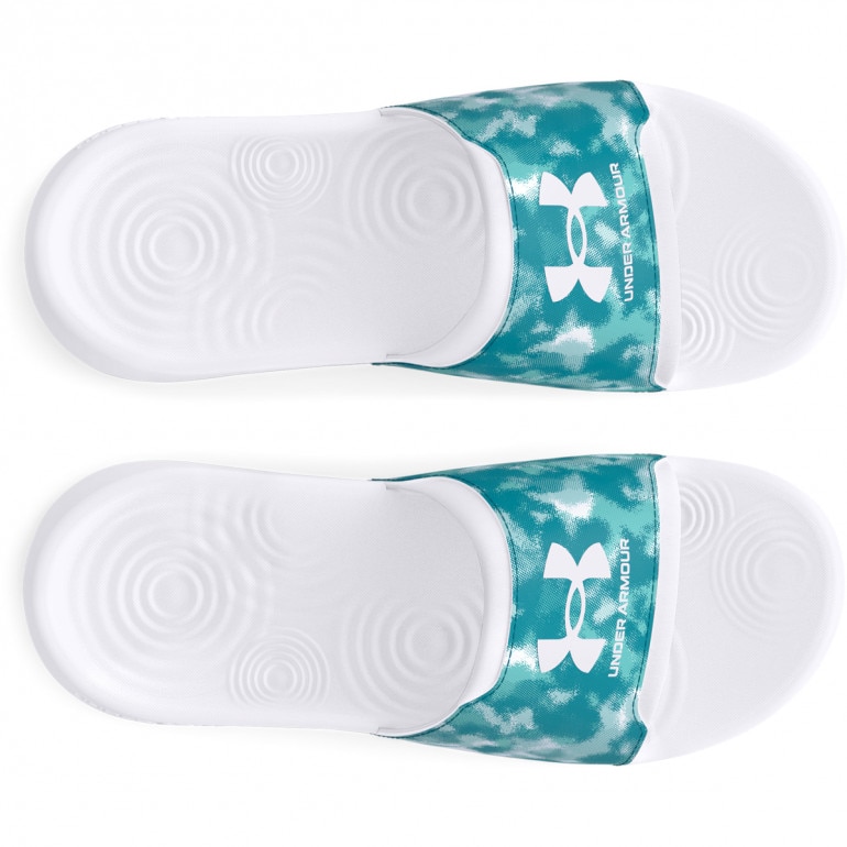 Damskie klapki Under Armour UA W Ignite Select Graphic -  turkusowe