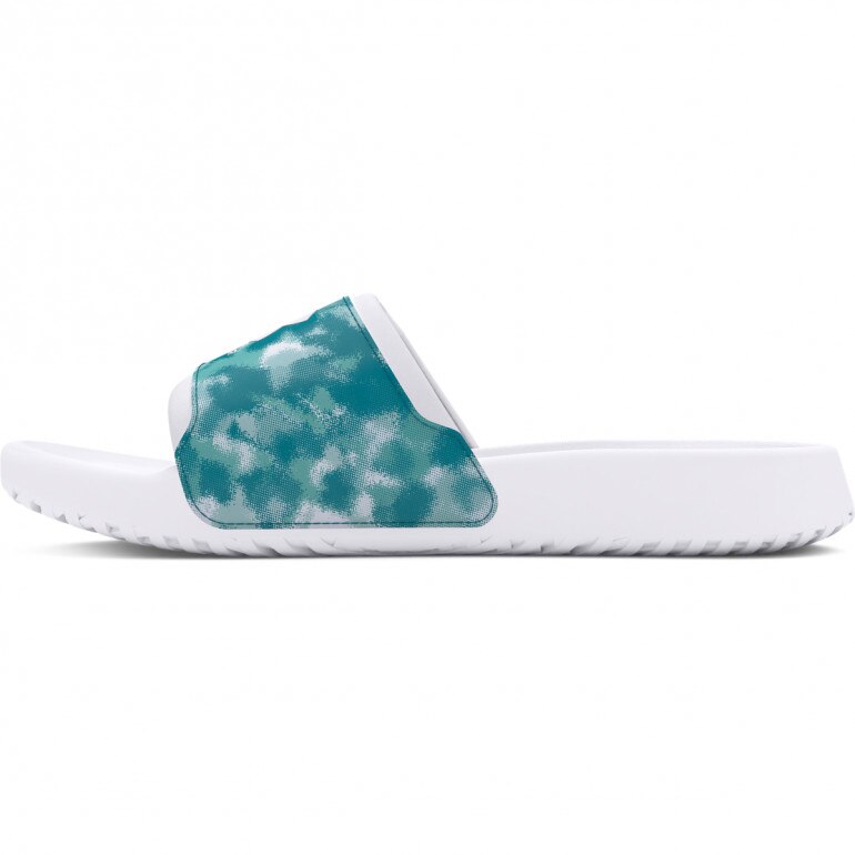 Damskie klapki Under Armour UA W Ignite Select Graphic -  turkusowe