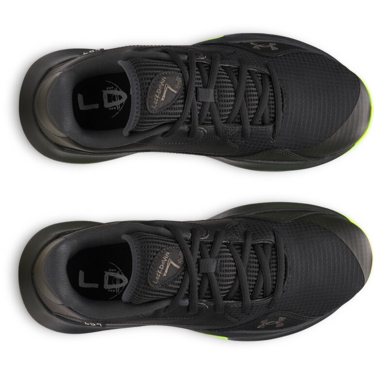Buty do koszykówki uniseks Under Armour UA Lockdown 7 Low - czarne