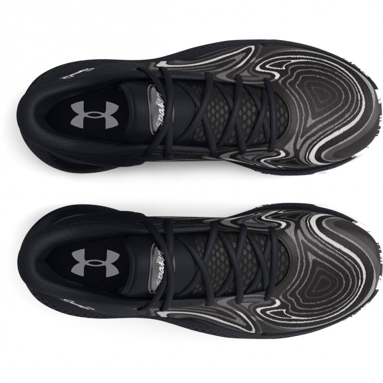 Buty do koszykówki uniseks Under Armour UA Spawn 6 Mid -  czarne