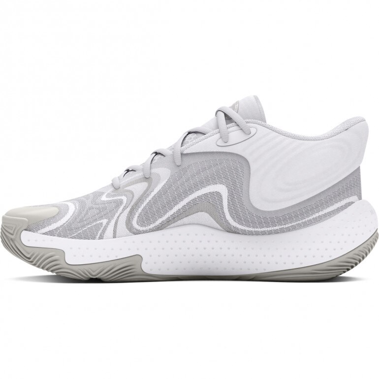 Buty do koszykówki uniseks Under Armour UA Spawn 6 Mid - szare