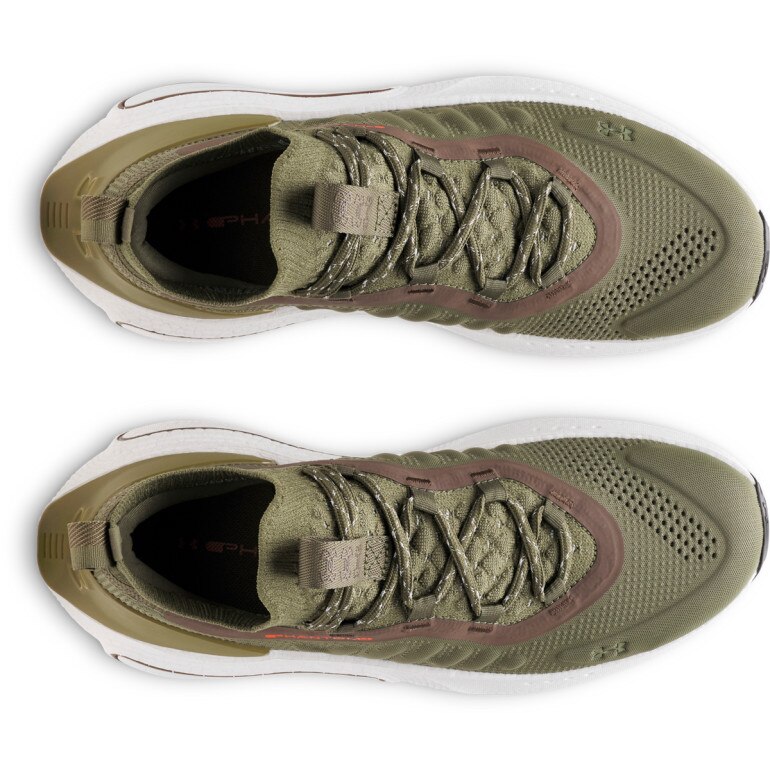 Sneakersy uniseks Under Armour UA U Phantom 4 Rflct - oliwkowe/khaki