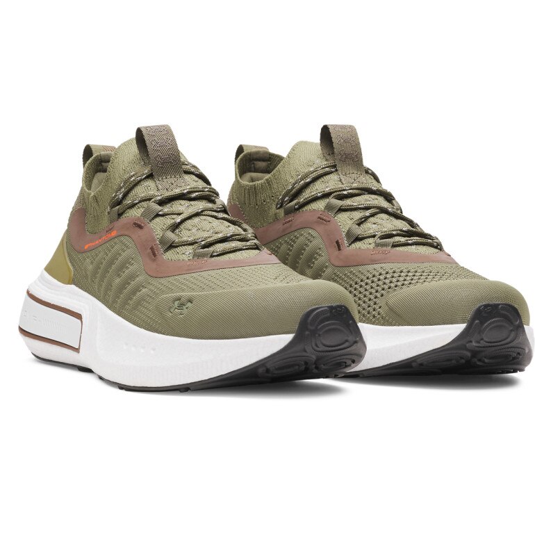 Sneakersy uniseks Under Armour UA U Phantom 4 Rflct - oliwkowe/khaki