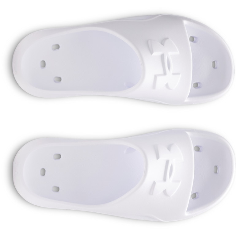 Męskie klapki Under Armour UA M Locker V SL - białe