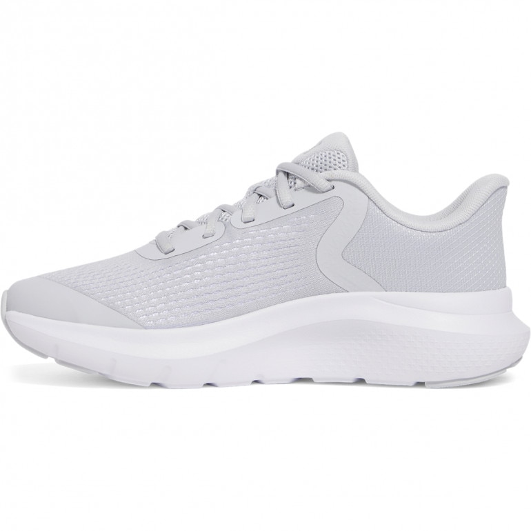 Dziewczęce buty do biegania Under Armour UA GGS Rogue 5 - szare 