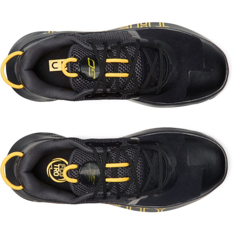 Buty do koszykówki uniseks Under Armour Curry 6 FloTro „The City”- czarne