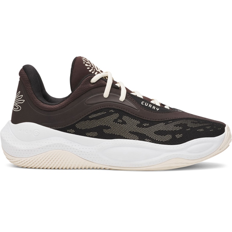 Buty do koszykówki uniseks Under Armour Curry Splash 25 - brązowe
