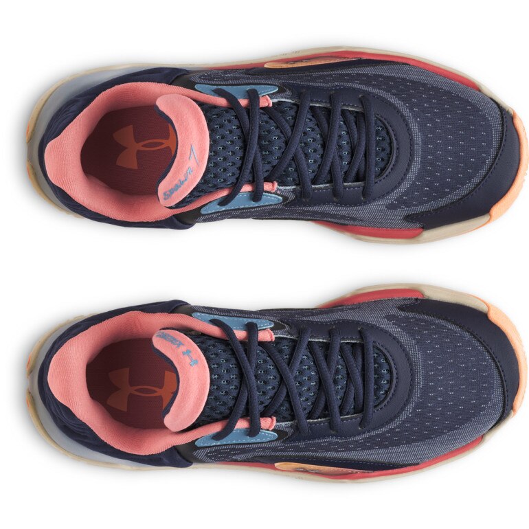Buty do koszykówki uniseks Under Armour UA Spawn 7 - granatowe