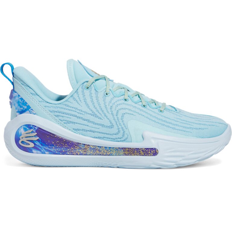 Buty do koszykówki uniseks Under Armour Curry Flow 12 Pisces - niebieskie