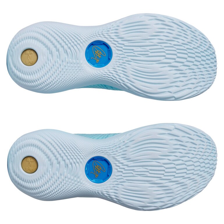 Buty do koszykówki uniseks Under Armour Curry Flow 12 Pisces - niebieskie