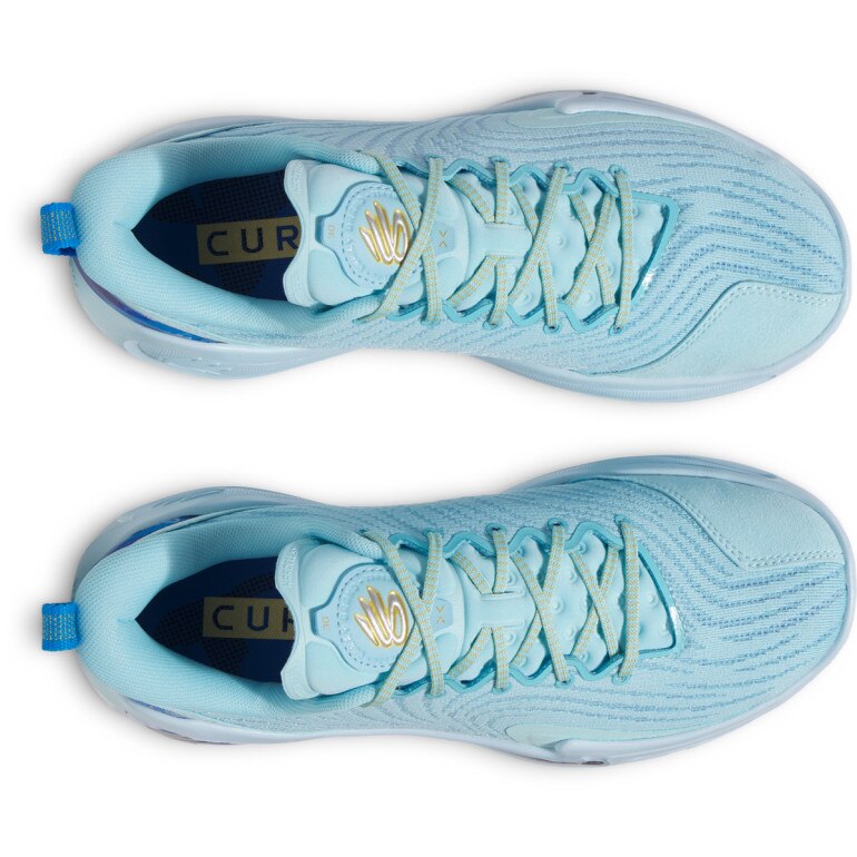 Buty do koszykówki uniseks Under Armour Curry Flow 12 Pisces - niebieskie