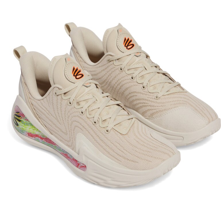 Buty do koszykówki uniseks Under Armour Curry 12 Saturn- beżowe 