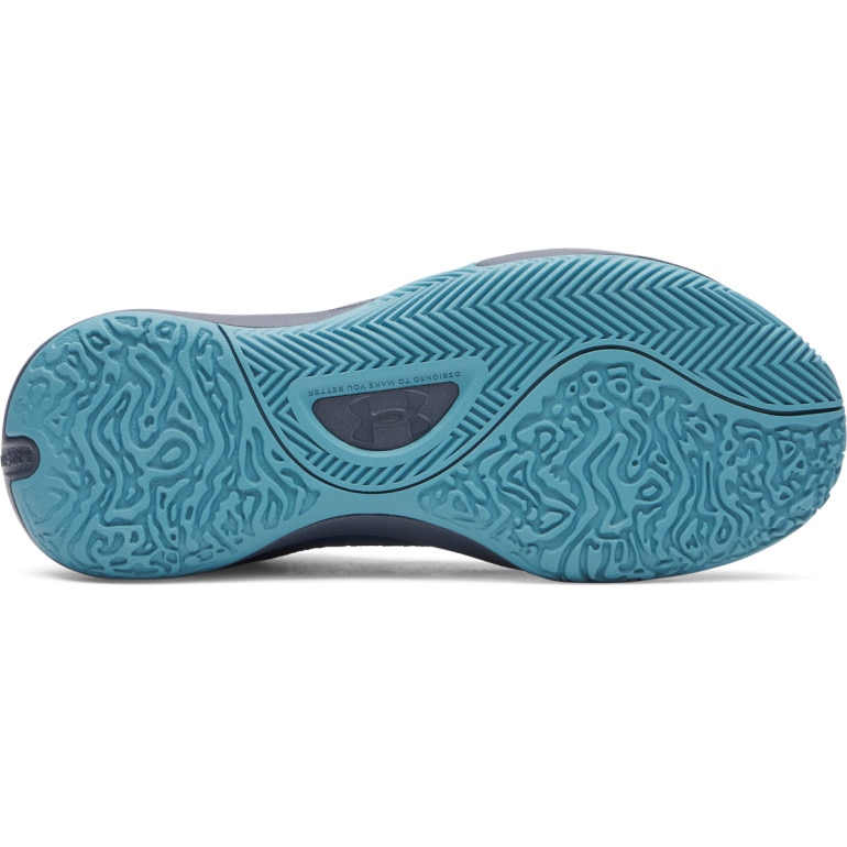 Buty do koszykówki uniseks Under Armour UA Lockdown 7 - niebieskie