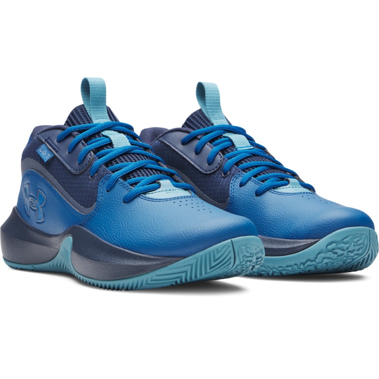Buty do koszykówki uniseks Under Armour UA Lockdown 7 - niebieskie