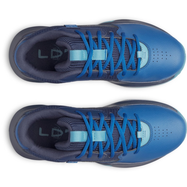 Buty do koszykówki uniseks Under Armour UA Lockdown 7 - niebieskie