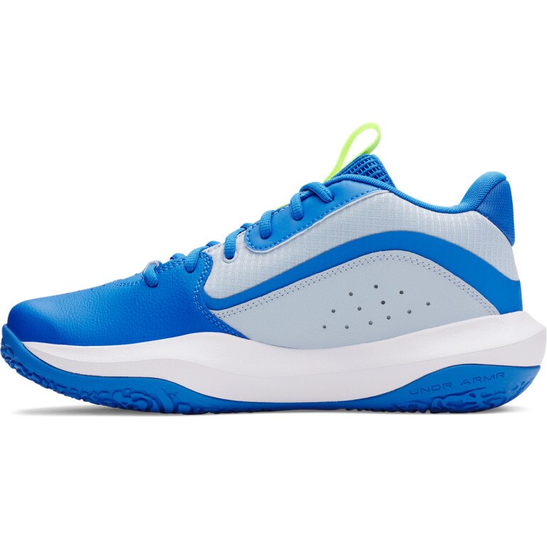 Buty do koszykówki uniseks Under Armour UA Lockdown 7 - niebieskie